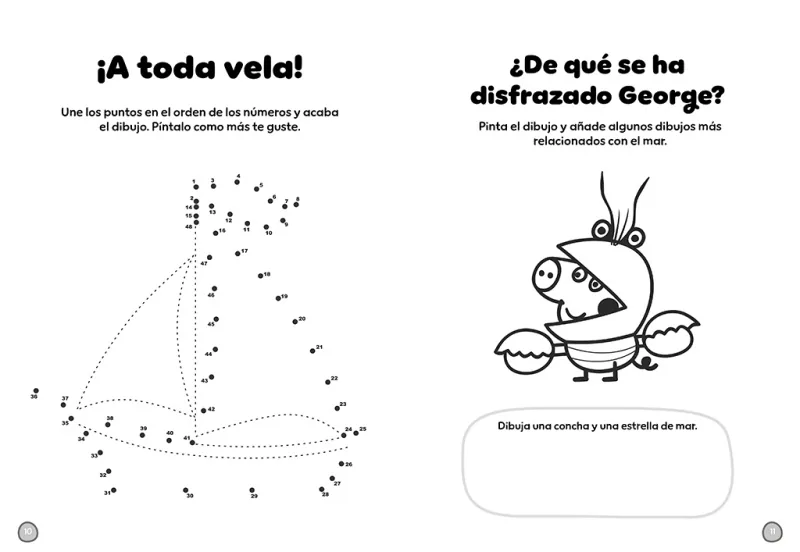 El gran libro de colorear. Aventuras mágicas (Peppa Pig. Actividades)