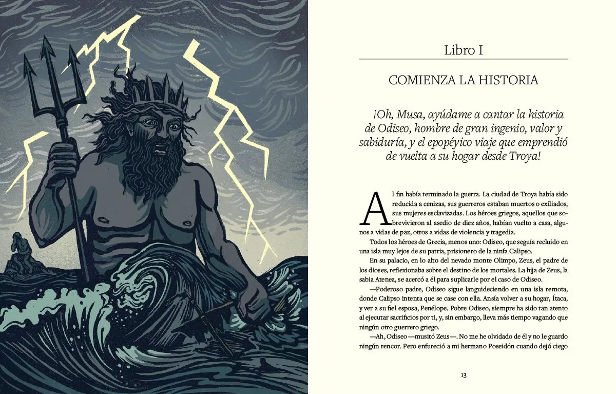 Odisea. Una adaptación ilustrada