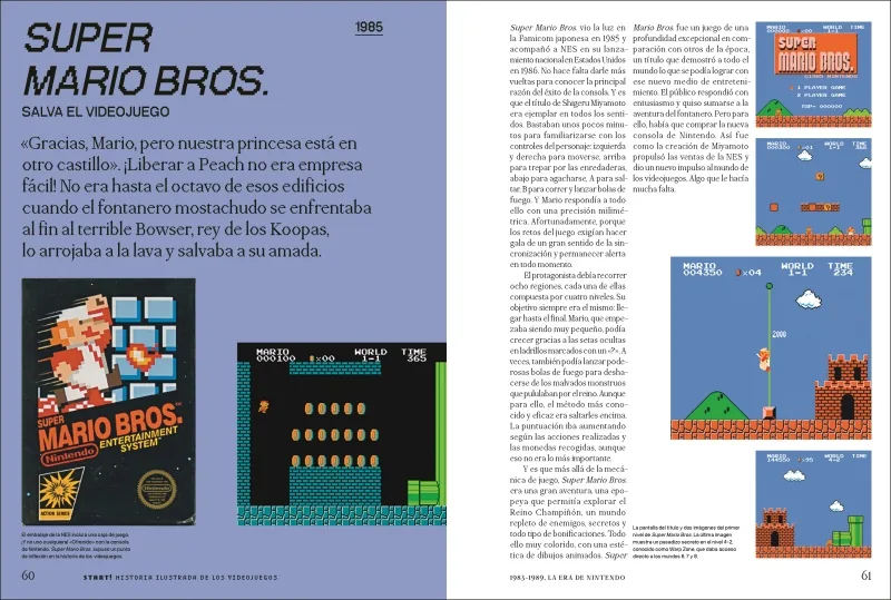 Start! Historia ilustrada de los videojuegos