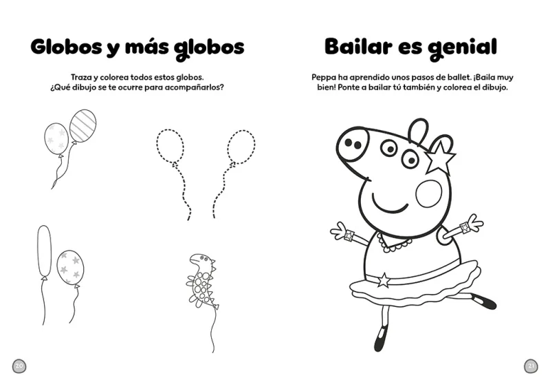 El gran libro de colorear. Aventuras mágicas (Peppa Pig. Actividades)