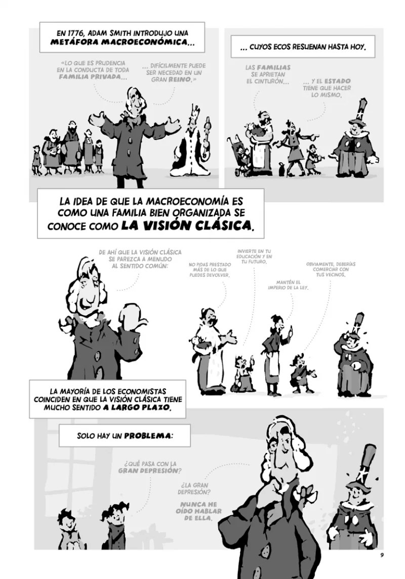 Introducción a la macroeconomía en viñetas