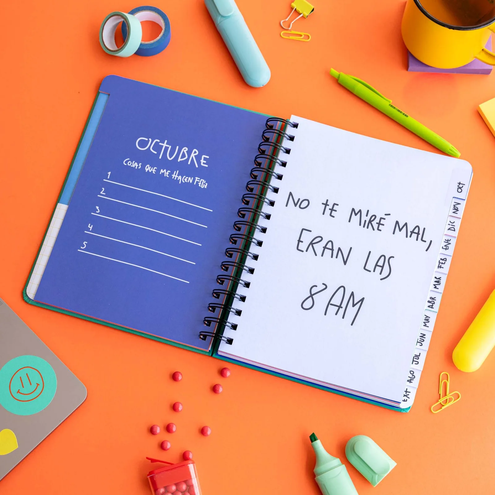 Agenda escolar semanal 2026-2027 La de Girona
