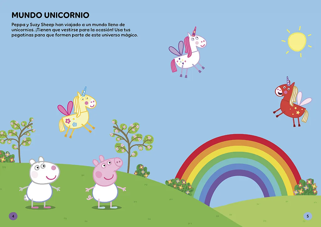 Peppa Pig. Cuaderno de actividades - Los vestidos mágicos. Cuaderno de pegatinas