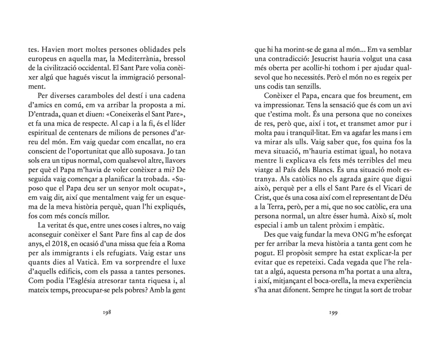 Des del país dels blancs