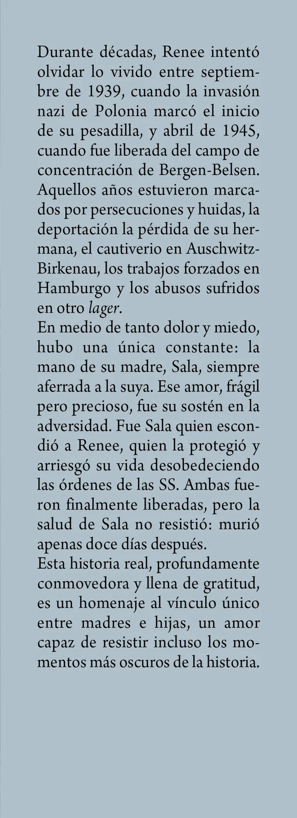 Una promesa en Auschwitz
