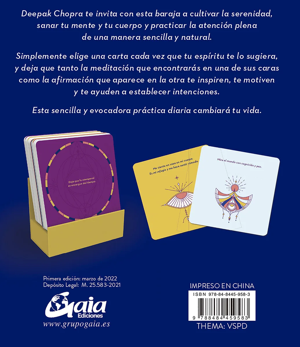 Meditaciones y afirmaciones. 66 cartas para liberar tu mente y despertar tu espíritu