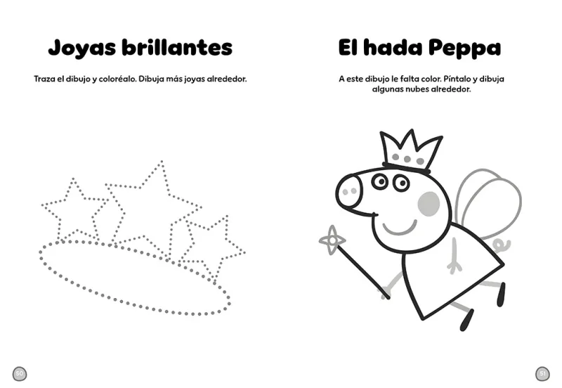 El gran libro de colorear. Aventuras mágicas (Peppa Pig. Actividades)