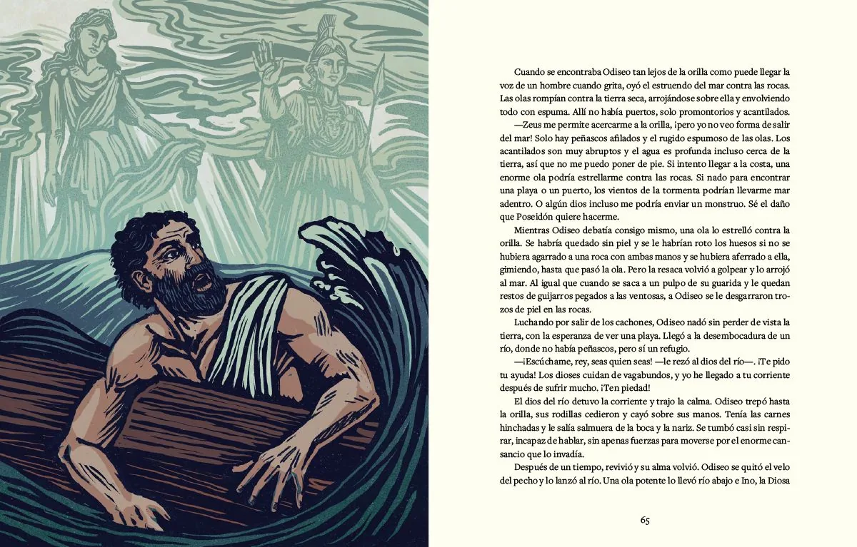 Odisea. Una adaptación ilustrada