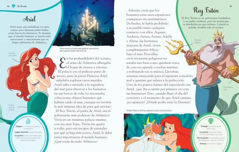 Disney Princesas. Guía mágica de personajes