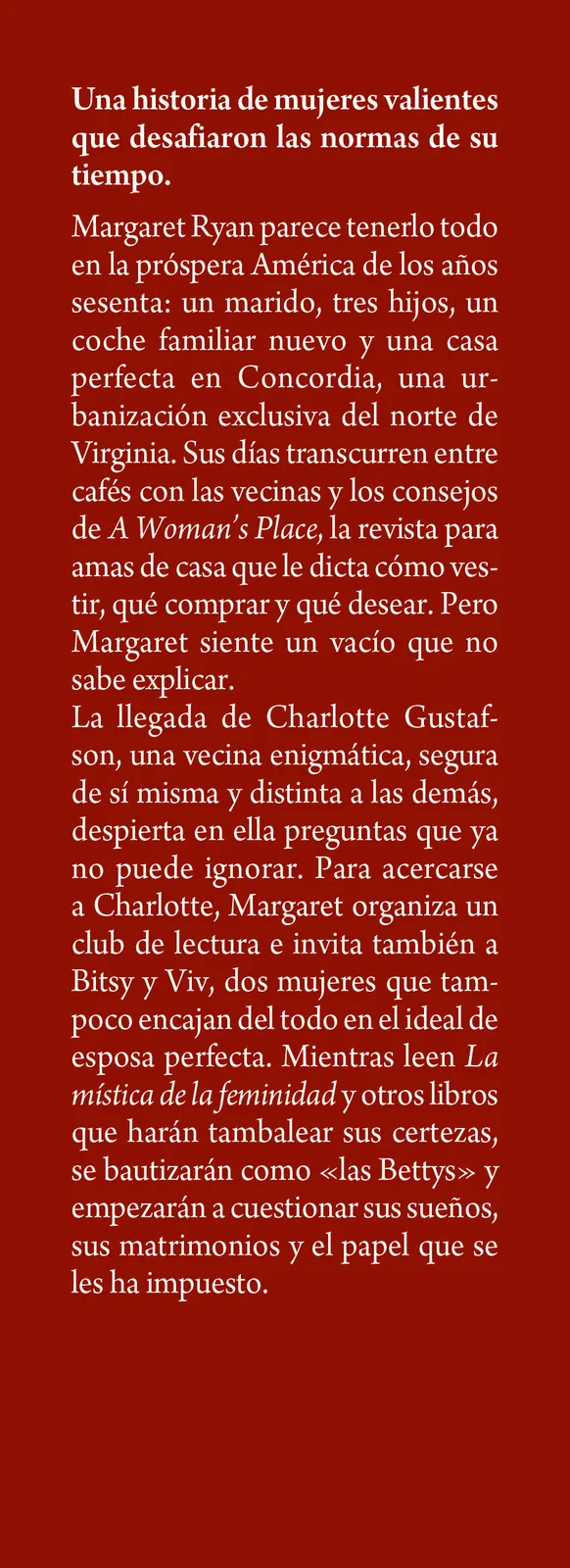El club de lectura de las mujeres valientes