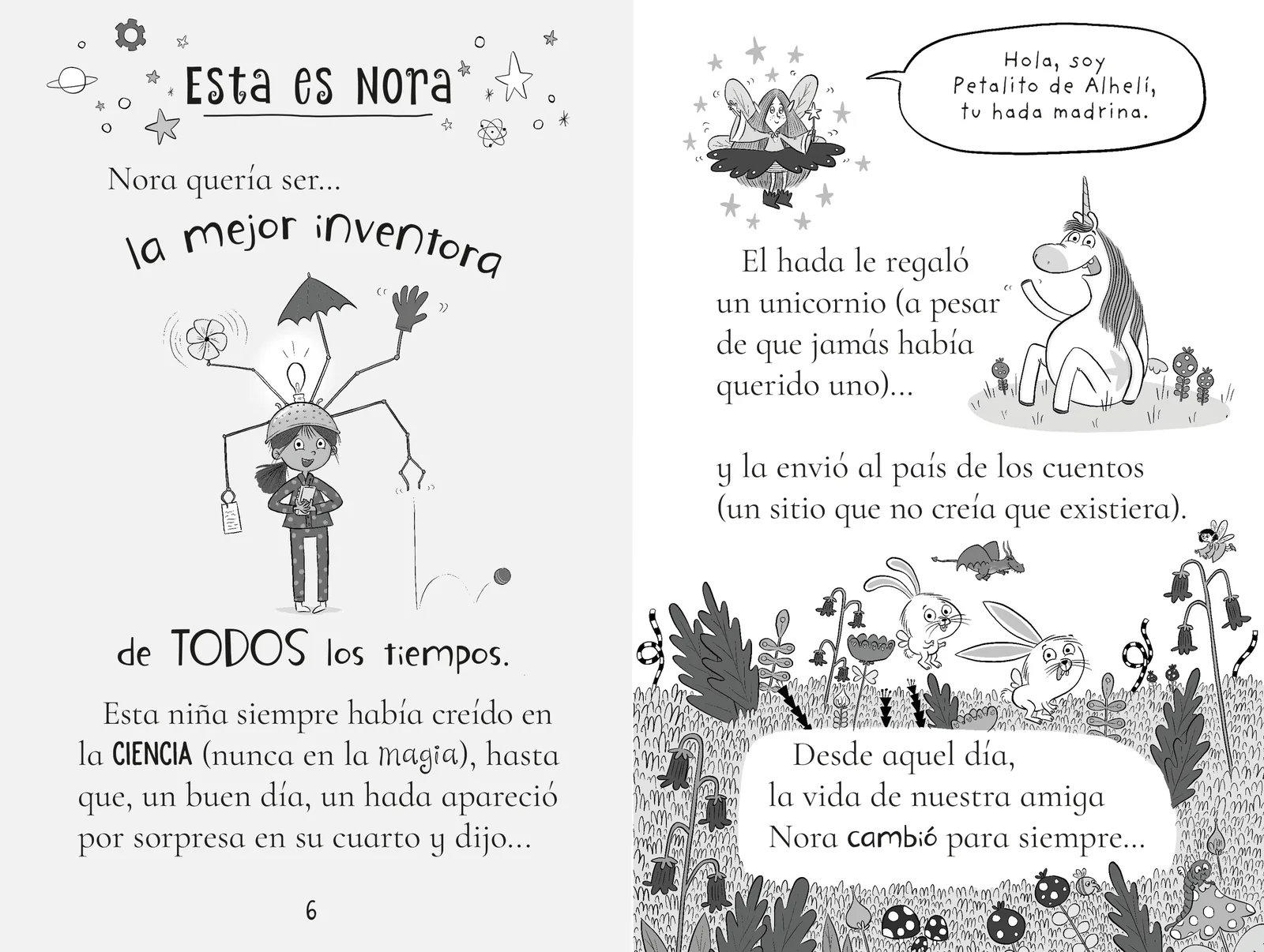 Nora la inventora y la otra Blancanieves - LIBRO 7