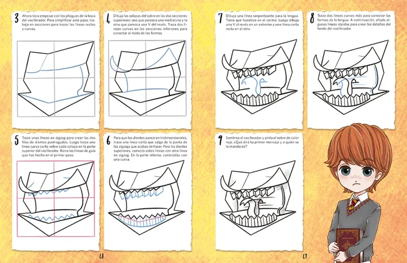 Aprende a dibujar con Harry Potter (libro oficial) (Harry Potter)