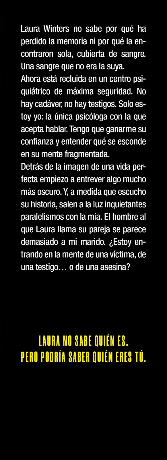 La paciente del ala 9
