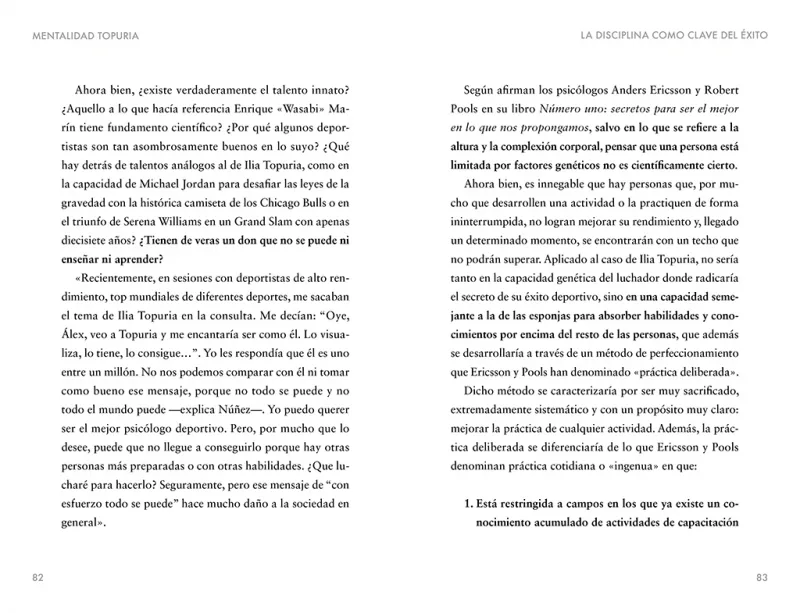 Mentalidad Topuria (edición limitada)