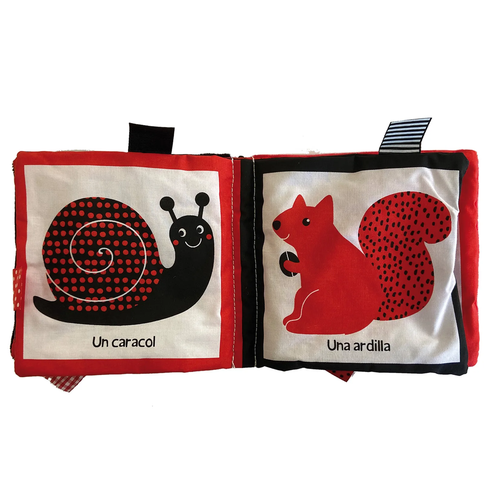 Rojo, negro, blanco