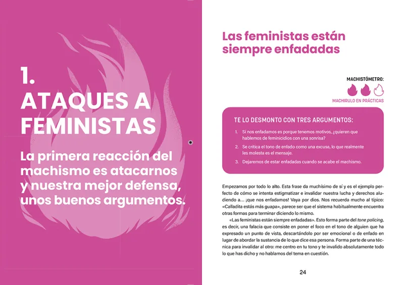 Fuego al machismo moderno