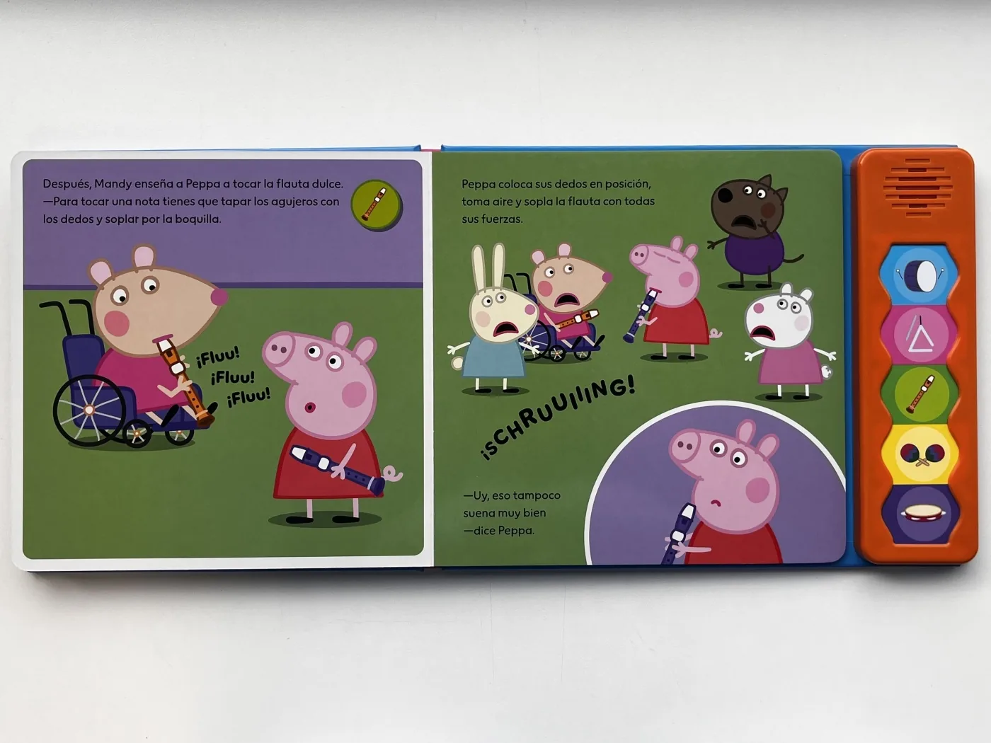 Peppa Pig. Libro con sonidos - Peppa y los instrumentos musicales