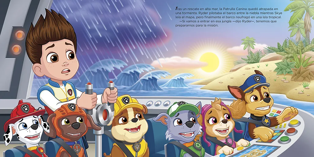 Paw Patrol | Patrulla Canina. El libro de la película - Misión Dinosaurio