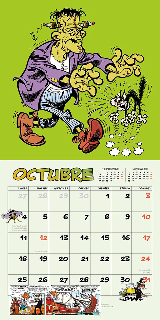 Calendario Ibáñez 2027