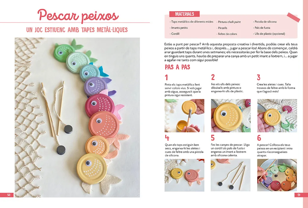 L'art de crear i jugar. Manualitats i jocs per tot lany 