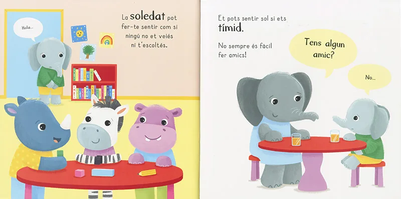 Em sento acompanyat. I no pas sol!