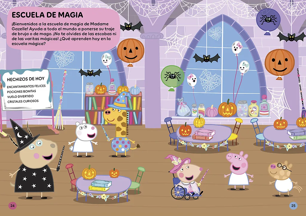 Peppa Pig. Cuaderno de actividades - Los vestidos mágicos. Cuaderno de pegatinas