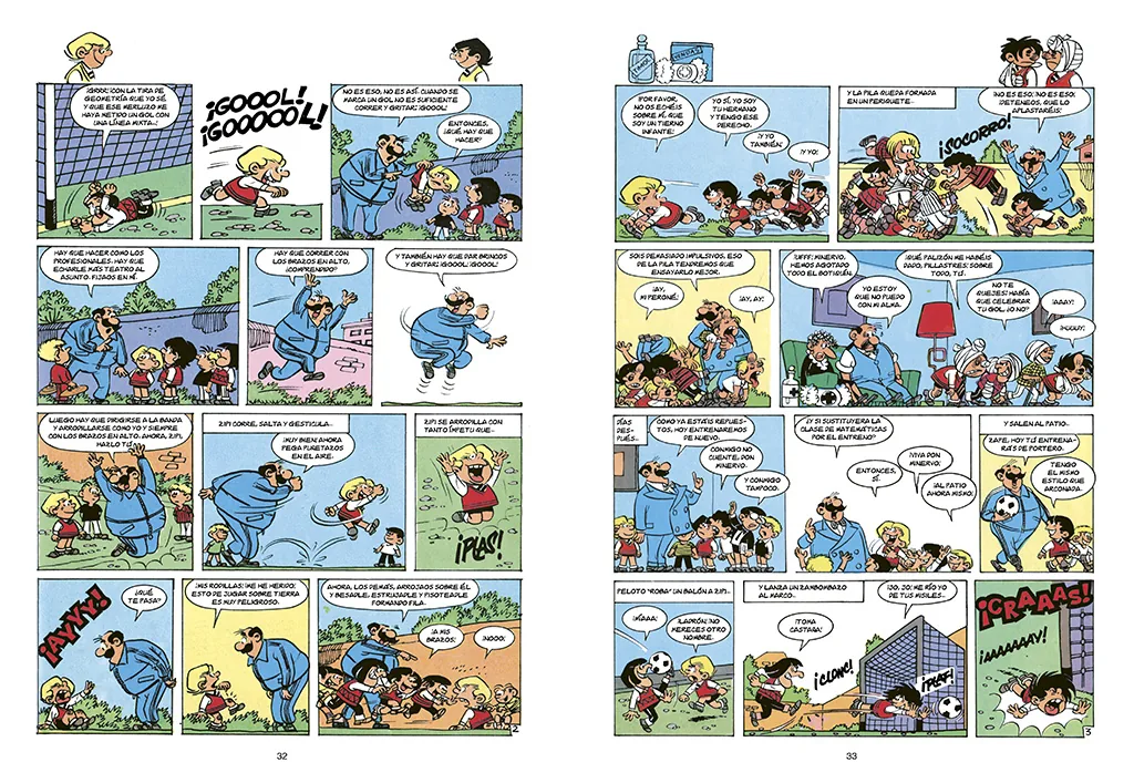 Zipi y Zape. Futbolerías