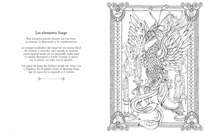 Astrología para colorear