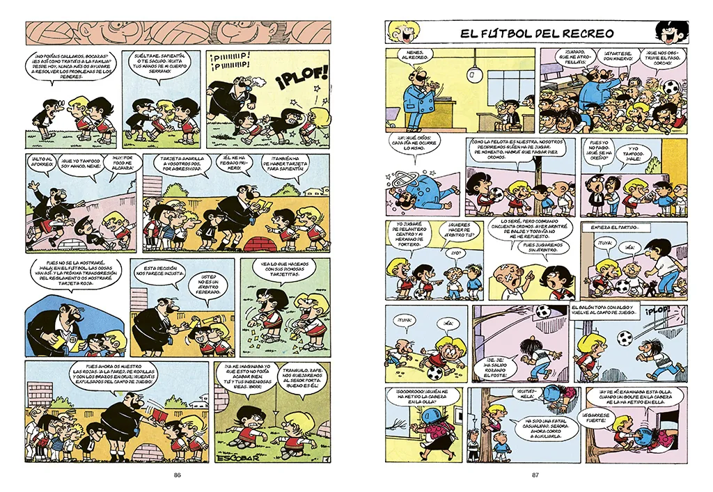 Zipi y Zape. Futbolerías