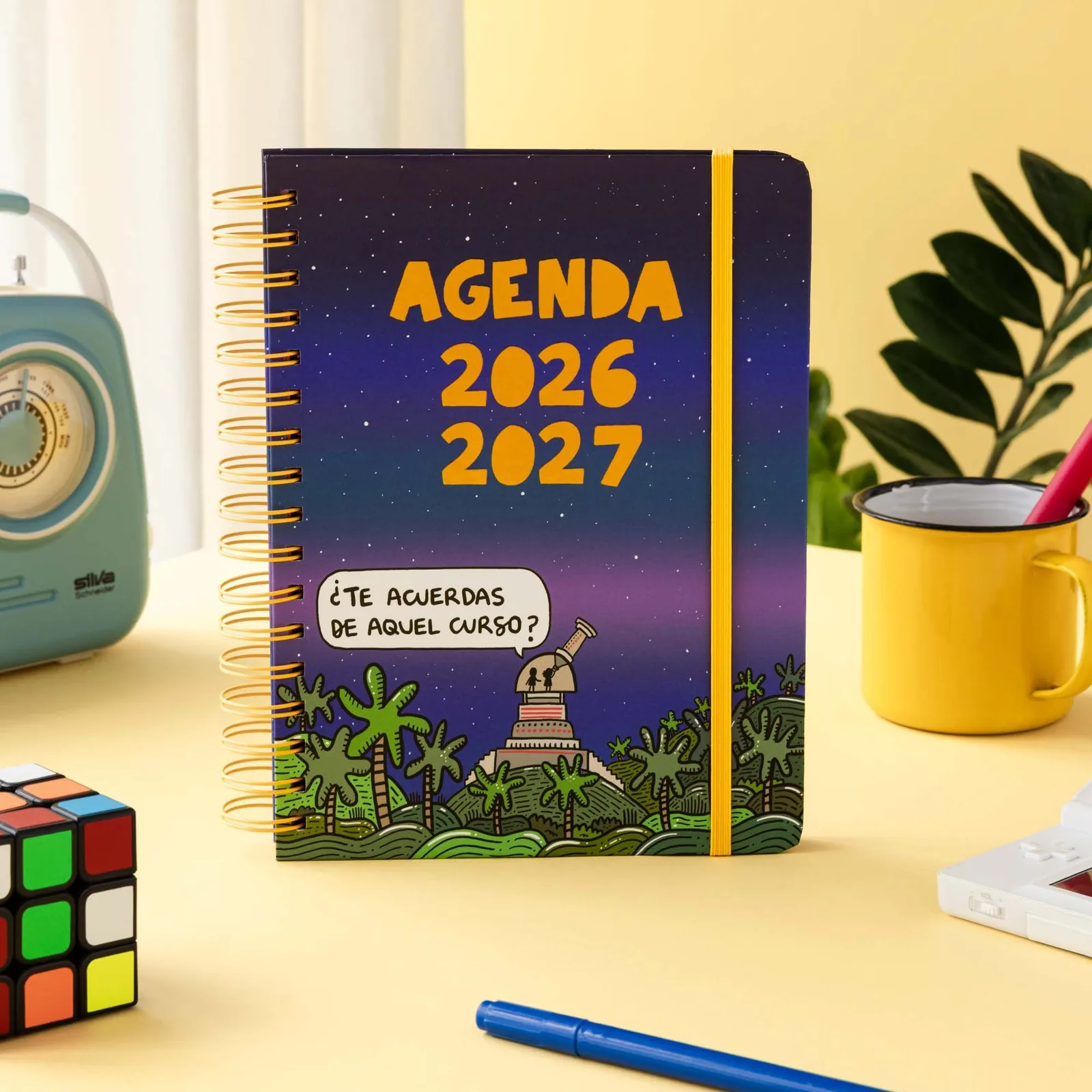 Agenda escolar semanal 2026-2027 72 kilos