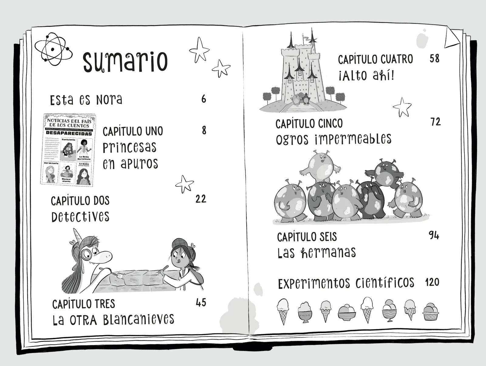 Nora la inventora y la otra Blancanieves - LIBRO 7