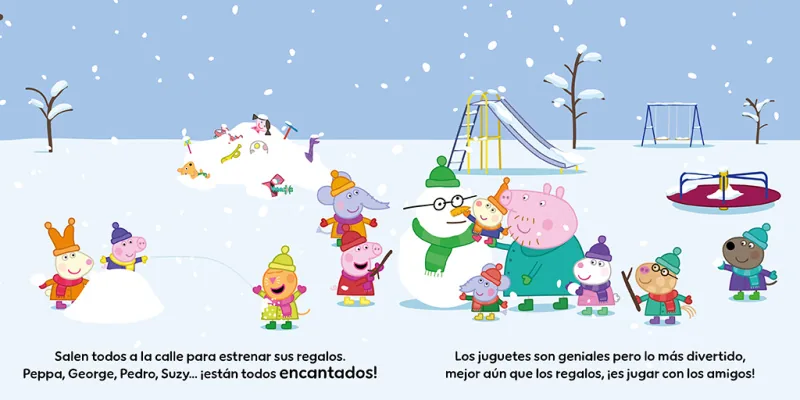 Peppa Pig. Libro de cartón - Peppa y los Reyes Magos