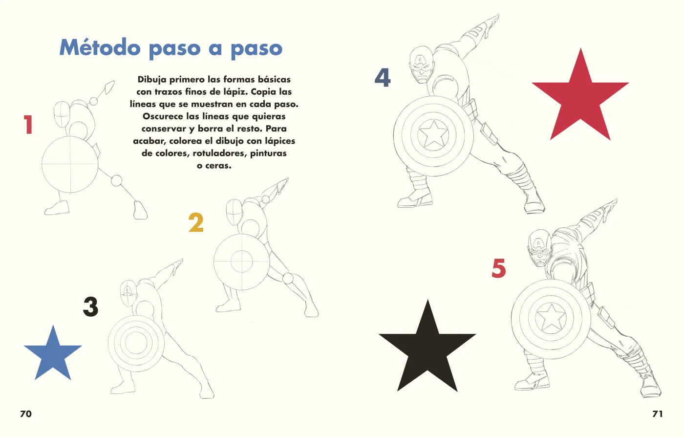 Marvel Dibuja a tus personajes favoritos
