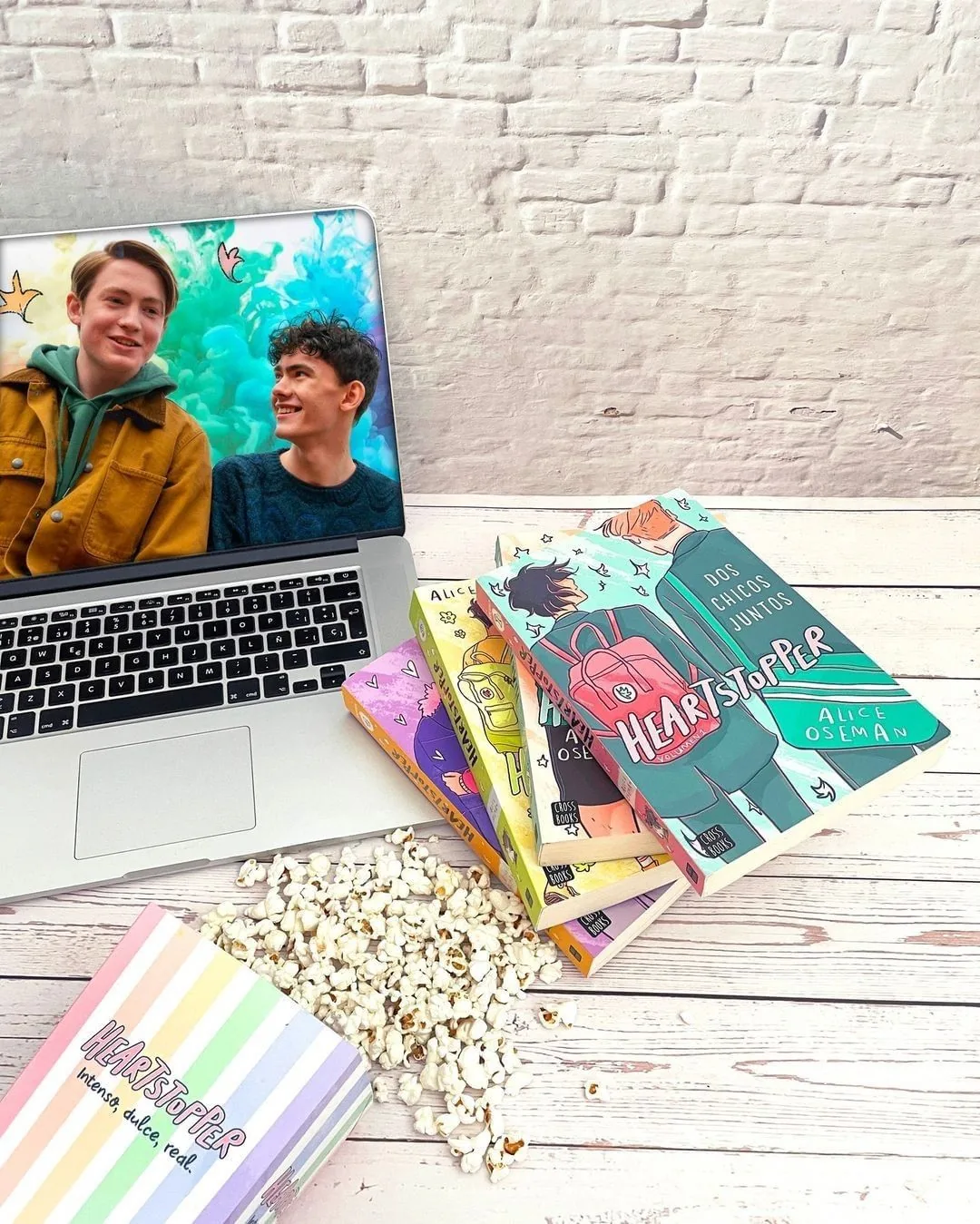 Heartstopper 1. Dos chicos juntos