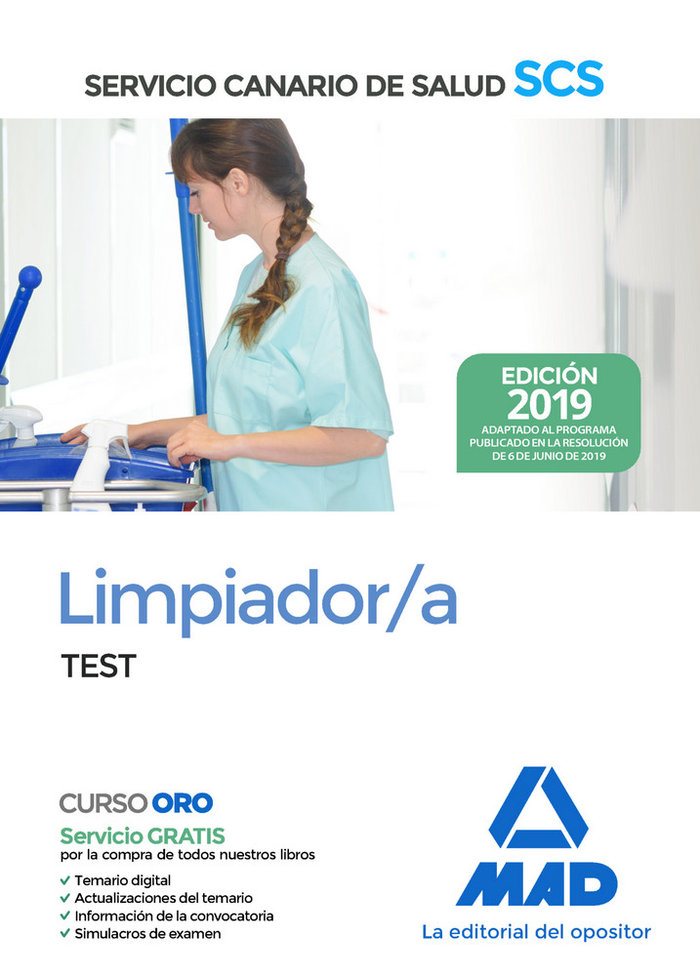 Limpiador/a del Servicio Canario de Salud. Test