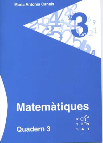 MATEMATIQUES, 1 EDUCACIO PRIMARIA. QUADERN 3