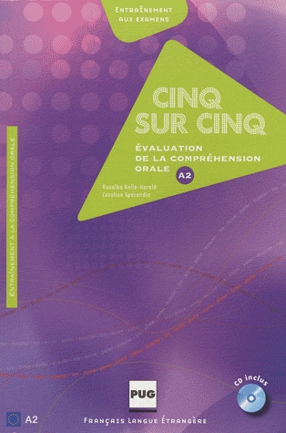 Cinq sur cinq A2. Évaluation de la compréhension orale (CD inclus)