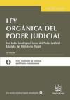 Ley orgánica del poder judicial : con todas las disposiciones del Poder Judicial. Estatuto del Ministerio Fiscal . 16 ed.