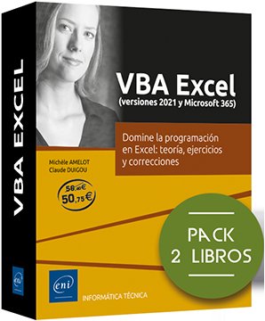 VBA EXCEL VERSIONES 2021 Y MICROSOFT 365 PACK 2 LIBROS