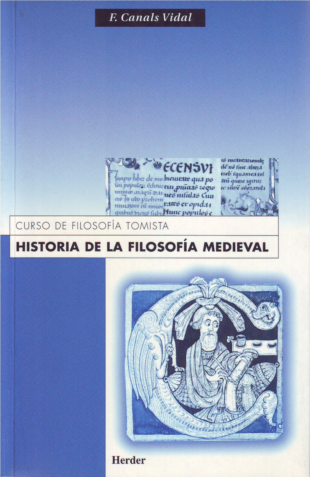 Historia de la filosofía medieval (Curso de Filosofía Tomista)