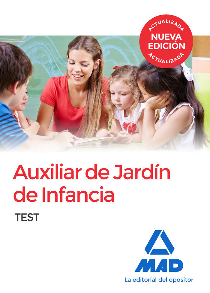 Auxiliar de Jardín de Infancia. Test