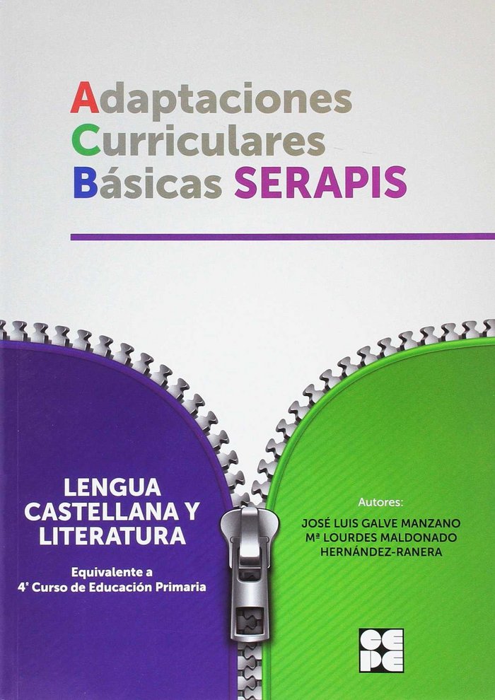 LENGUA 4P - ADAPTACIONES CURRICULARES BÁSICAS SERAPIS