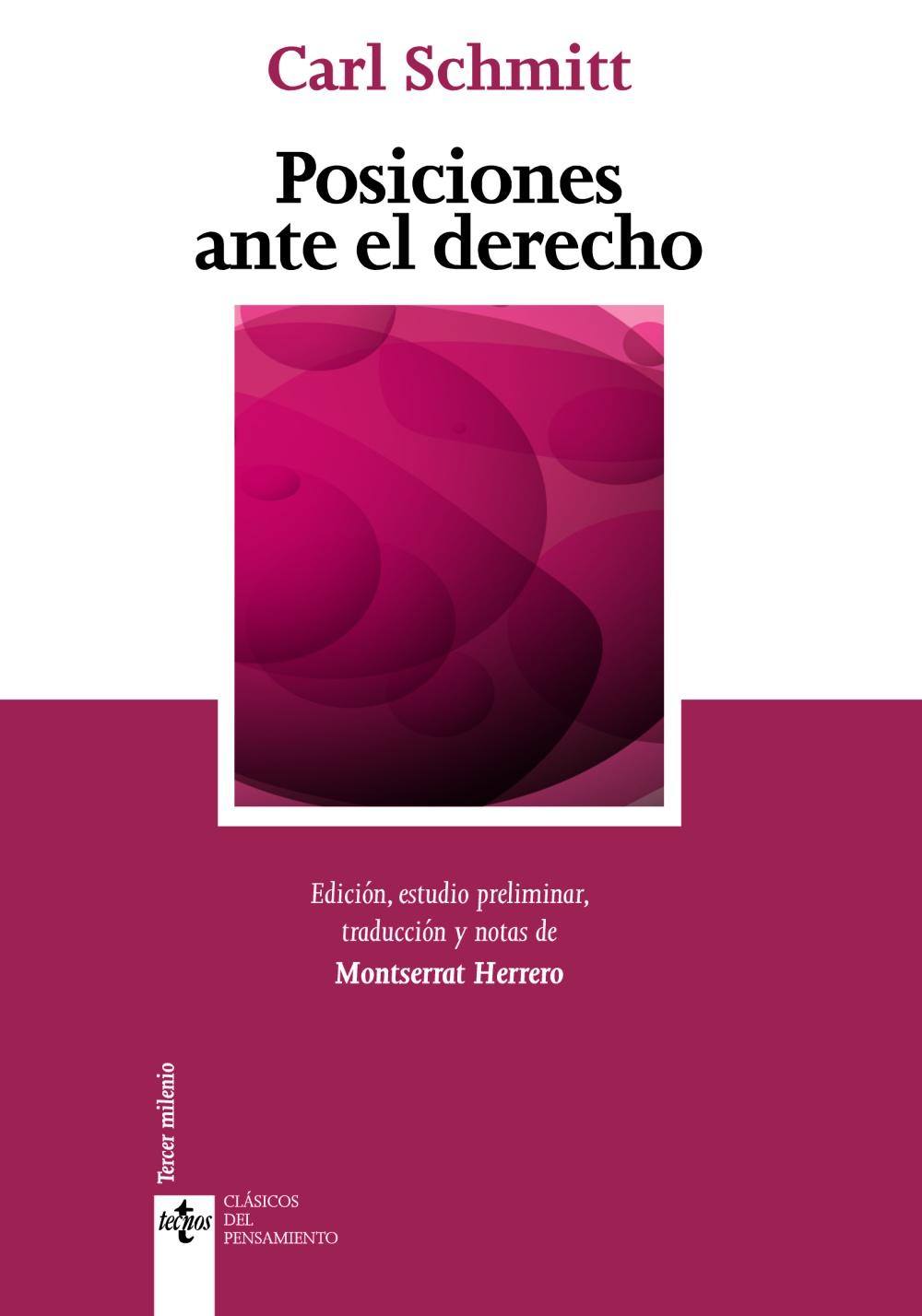 Posiciones ante el derecho