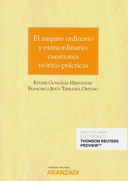 EL amparo ordinario y extraordinario: cuestiones teórico-prácticas (Papel + e-book)