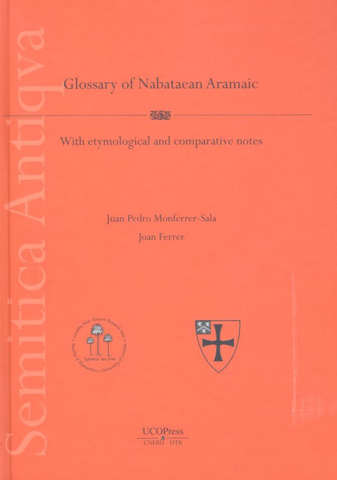 A glossary of nabatean aramaic, with etymological notes