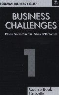 Business challenges 1. Course book. (2 cassettes)