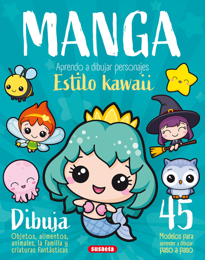 MANGA APRENDO A DIBUJAR PERSONAJES ESTILO KAWAII