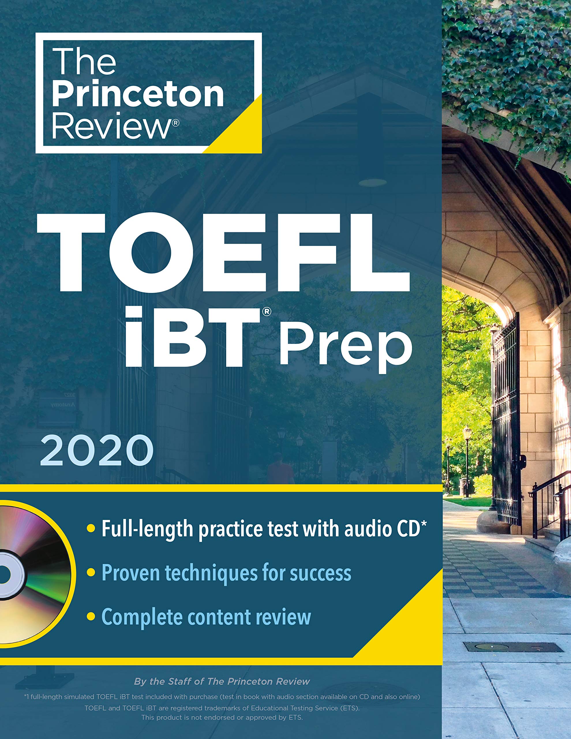 The Princeton Review - TOEFL iBT Prep 2020 (Audio-CD)