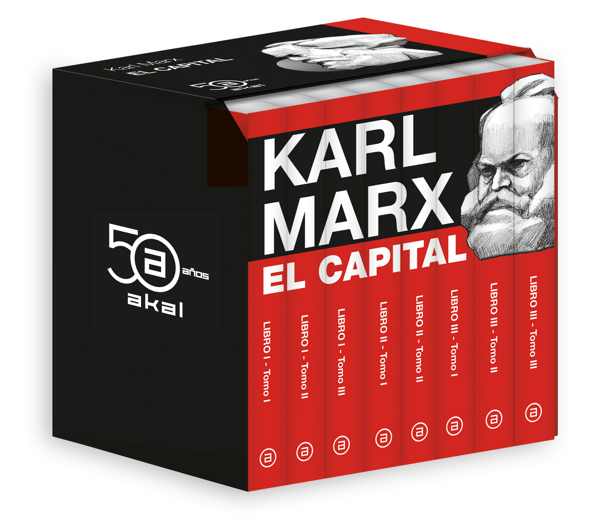 El Capital. Crítica de la economía política (Estuche obra completa 8 vol.)