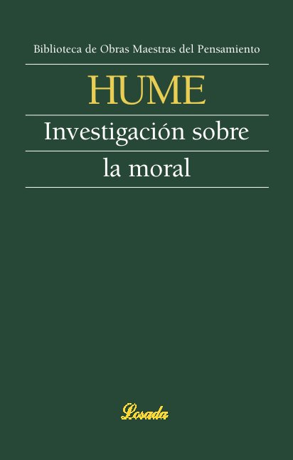 INVESTIGACION SOBRE LA MORAL